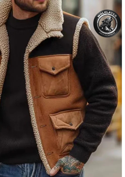 Retro Men's Zipper Vest Jacket 2025