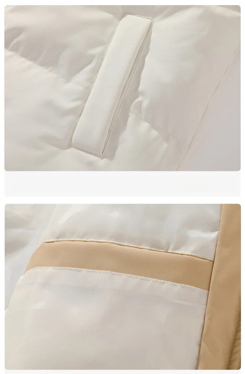 Men’s Thermal Waterproof Jacket – Detachable Hood Outdoor Coat