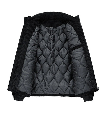 Unisex Thick Warm Winter Jacket – Trendy Collar Workwear Coat