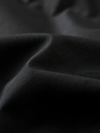 Winter Windproof Men's Faux Jacket Casual Polyester Coat with Detachable Hood Zip-Up Front Long Sleeves & Pockets Winter Clothes