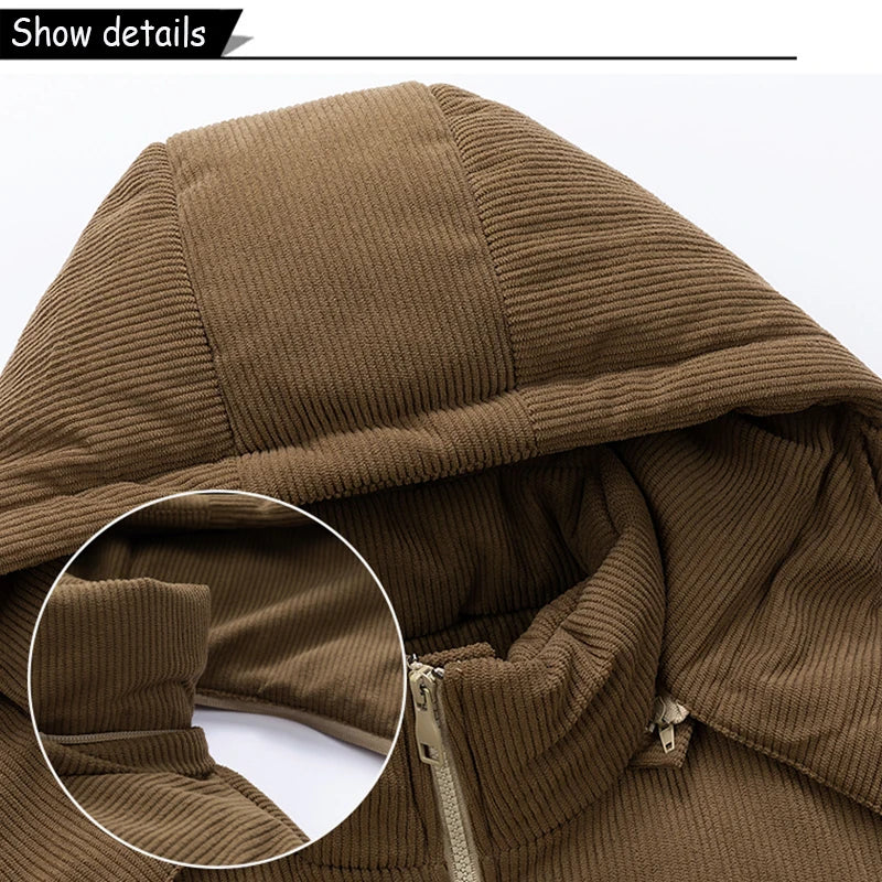Men’s Removable Hood Windbreaker