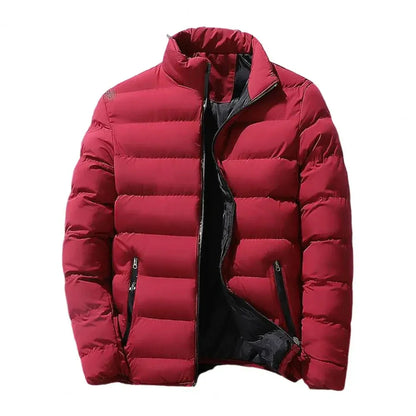 Men's Winter Stand Collar Cotton Jacket