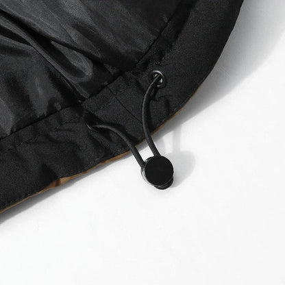 Men’s Winter Waterproof Puffer Jacket – Hooded Windbreaker Parka